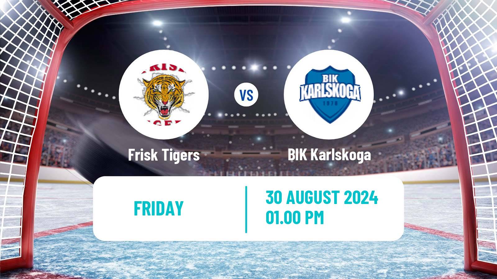 Hockey Club Friendly Ice Hockey Frisk Tigers - BIK Karlskoga