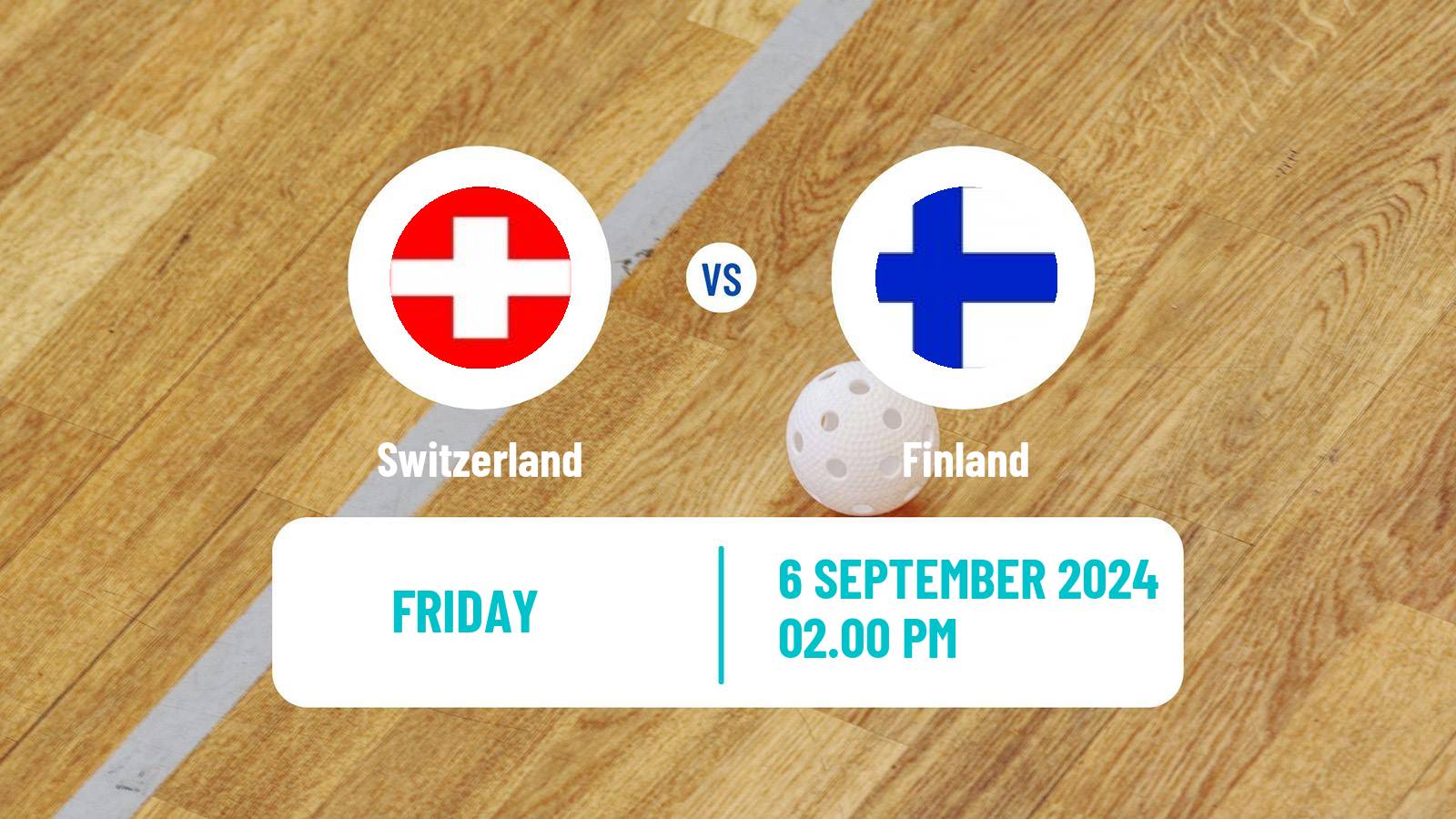 Floorball Euro Floorball Tour Switzerland Switzerland - Finland