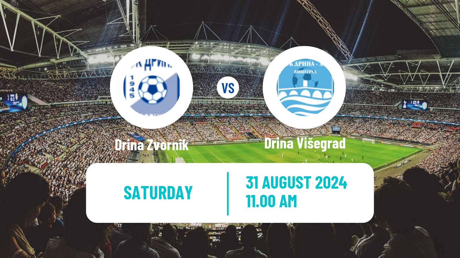 Soccer Bosnian Prva Liga RS Drina Zvornik - Drina Višegrad