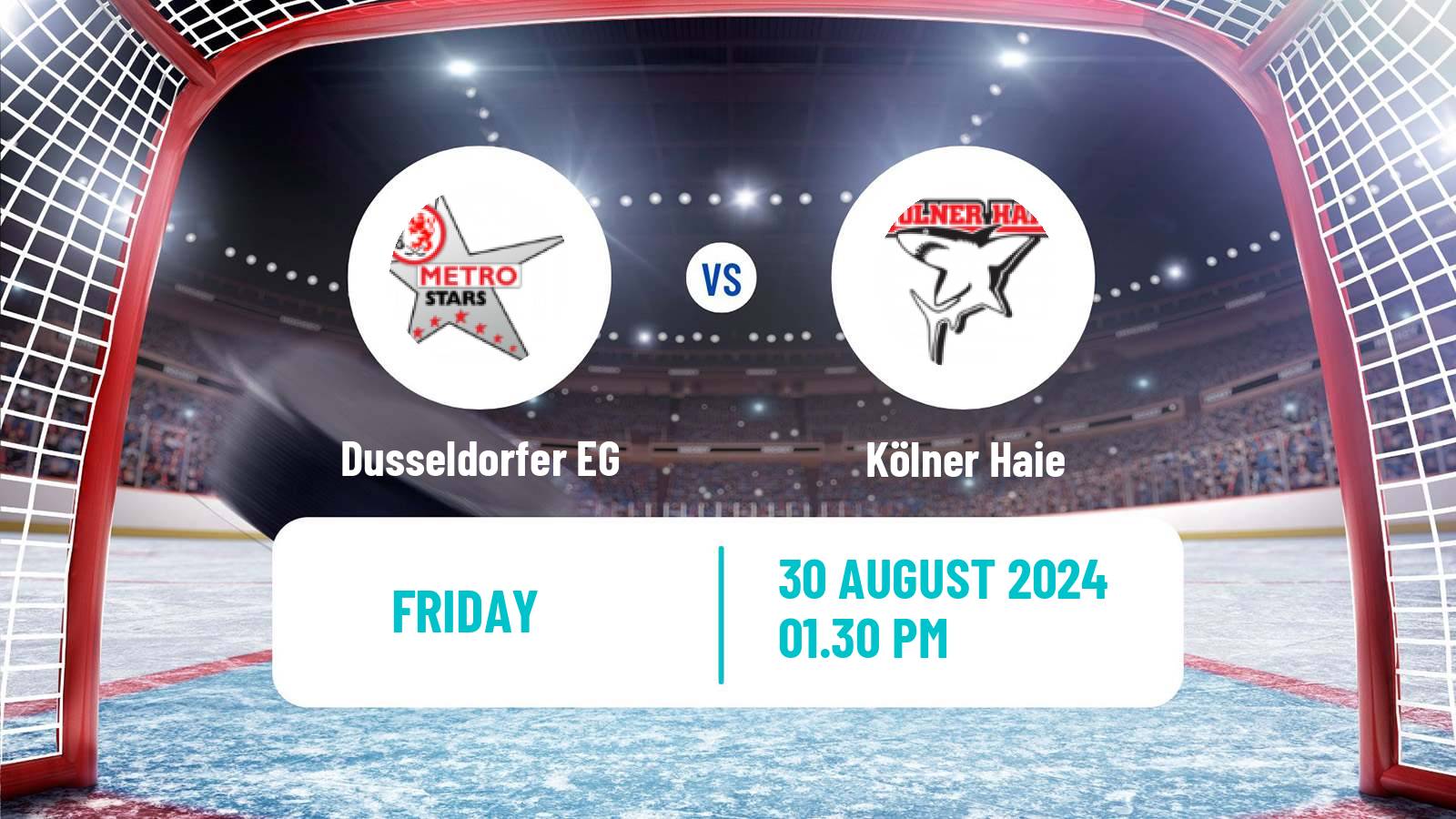 Hockey Club Friendly Ice Hockey Dusseldorfer EG - Kölner Haie