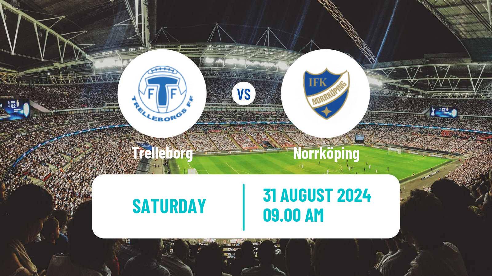 Soccer Swedish Allsvenskan Women Trelleborg - Norrköping