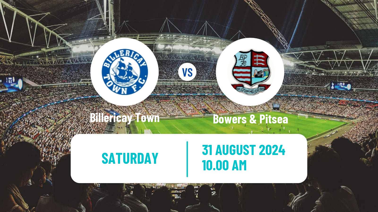 Soccer English FA Cup Billericay Town - Bowers & Pitsea