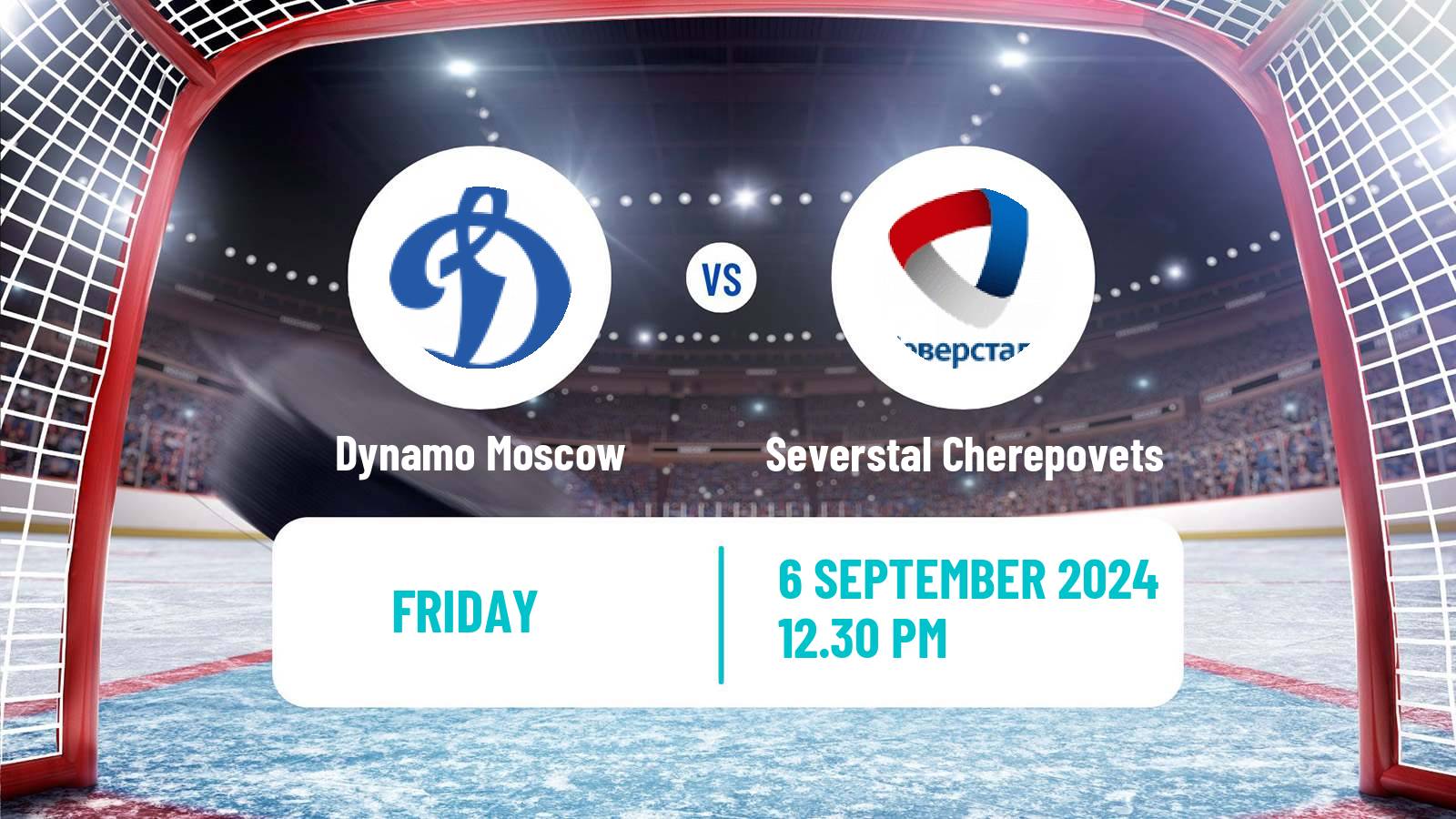 Hockey KHL Dynamo Moscow - Severstal Cherepovets