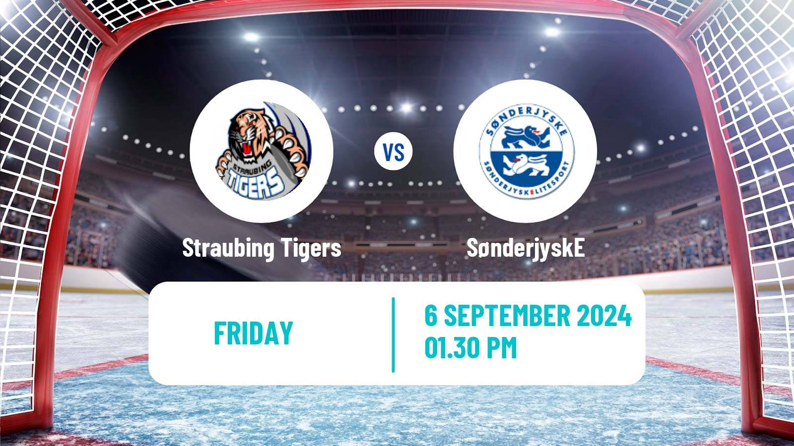 Hockey Champions League Ice Hockey Straubing Tigers - SønderjyskE