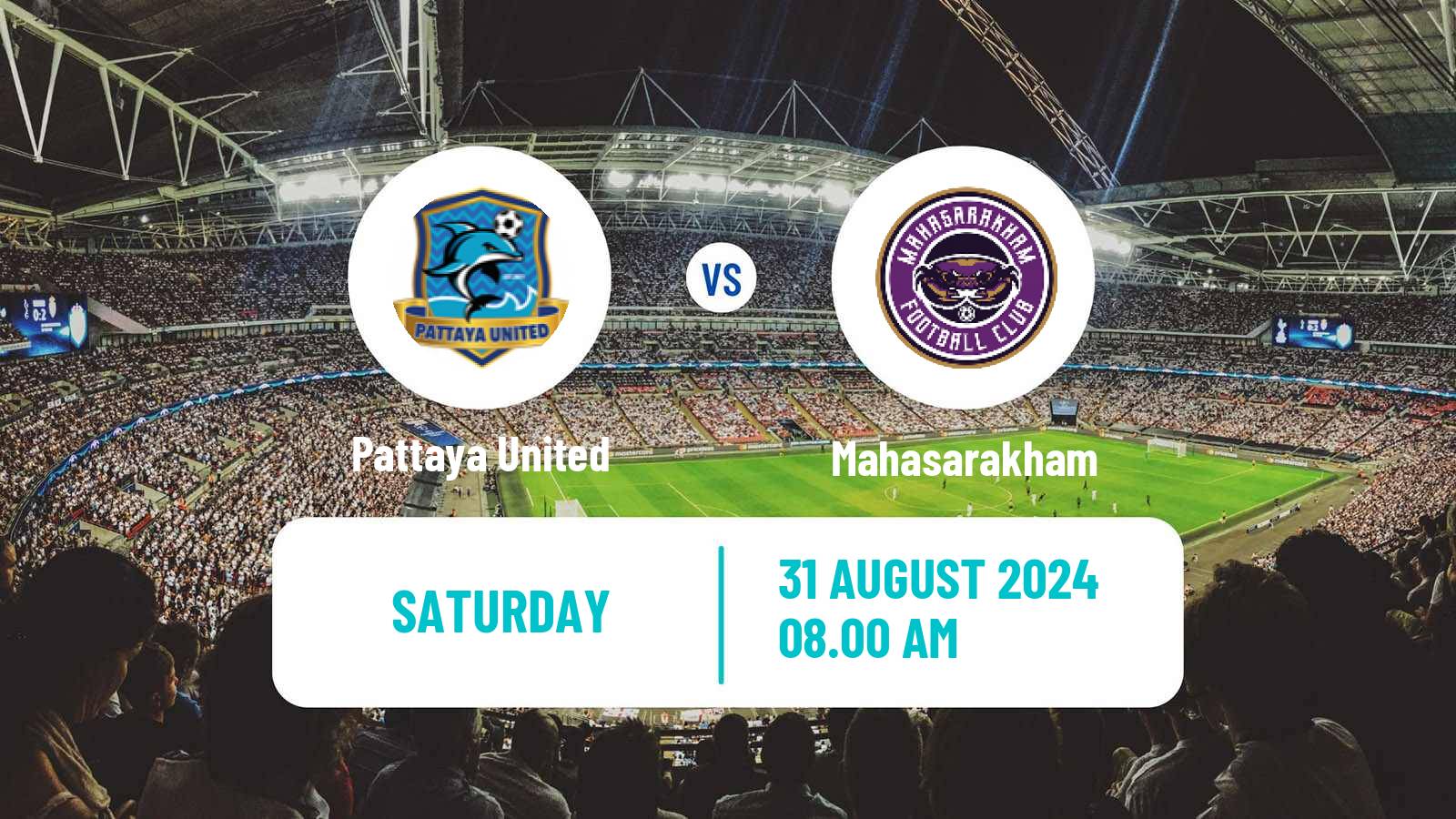 Soccer Thai League 2 Pattaya United - Mahasarakham