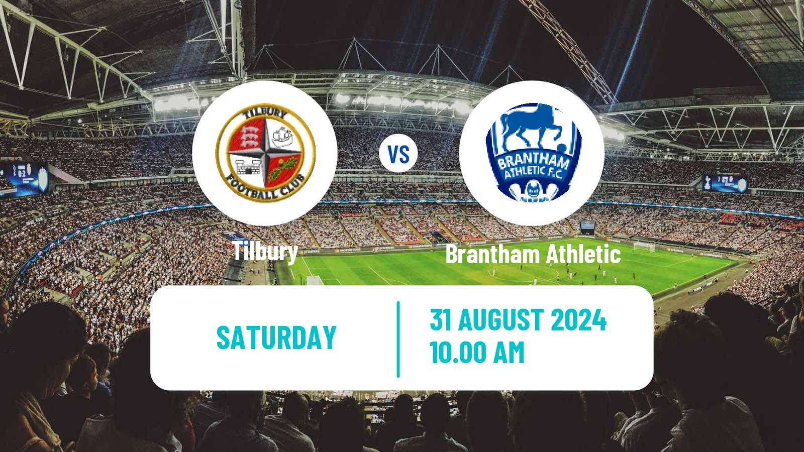 Soccer English FA Cup Tilbury - Brantham Athletic