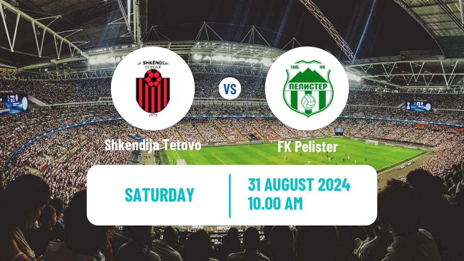 Soccer North Macedonian 1 MFL Shkendija Tetovo - Pelister