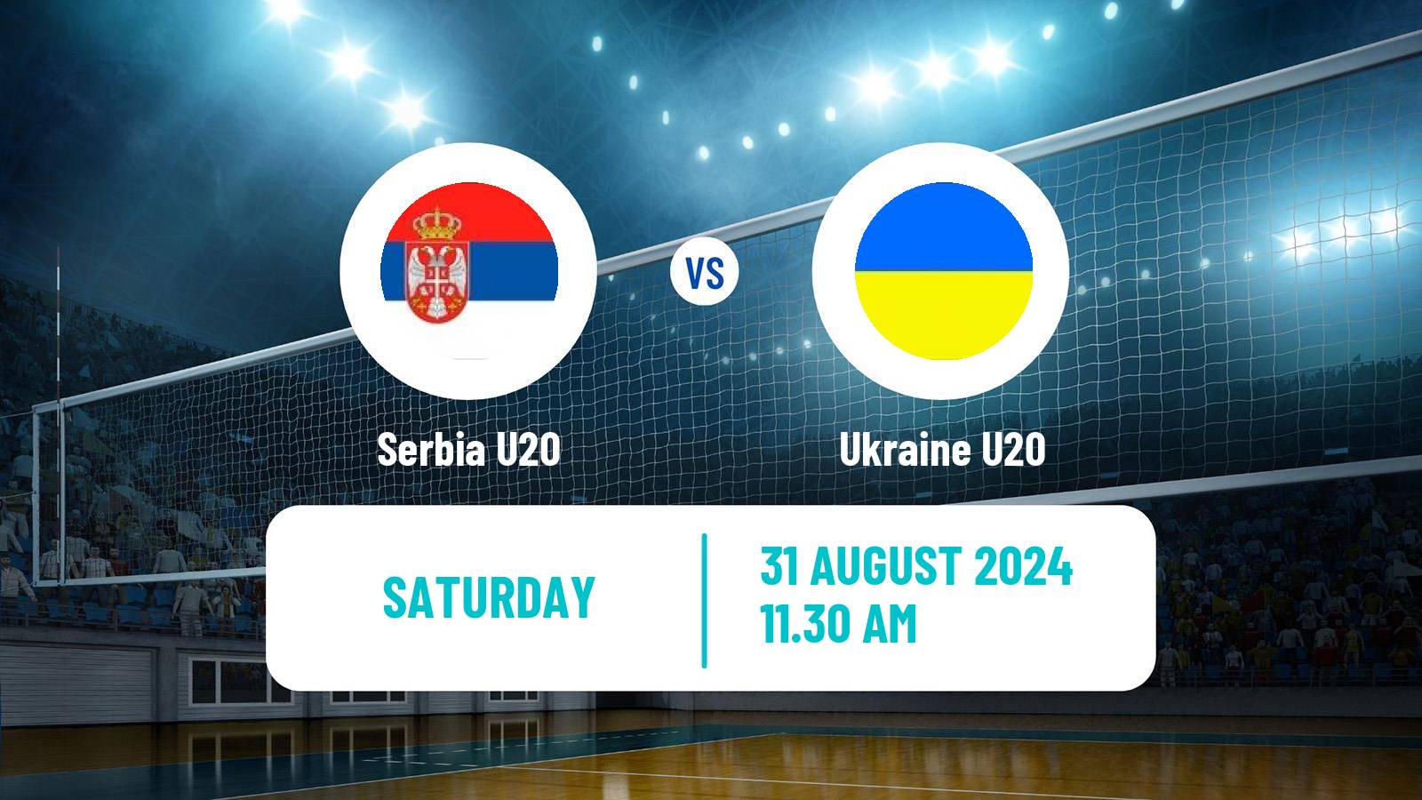 Volleyball European Championship U20 Volleyball Serbia U20 - Ukraine U20