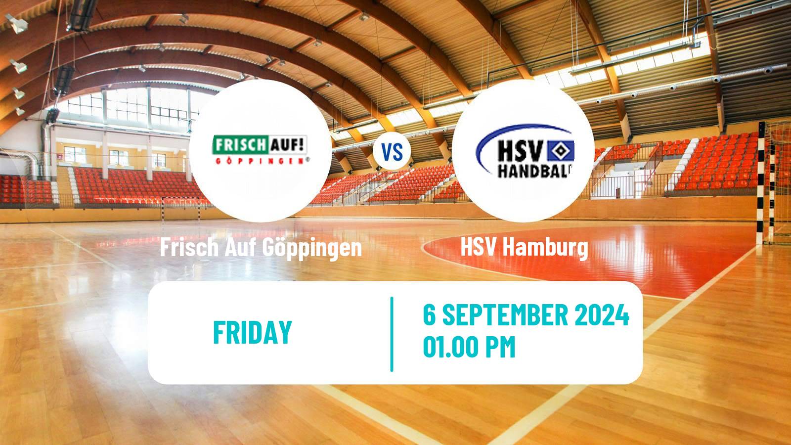 Handball German Bundesliga Handball Frisch Auf Göppingen - HSV Hamburg