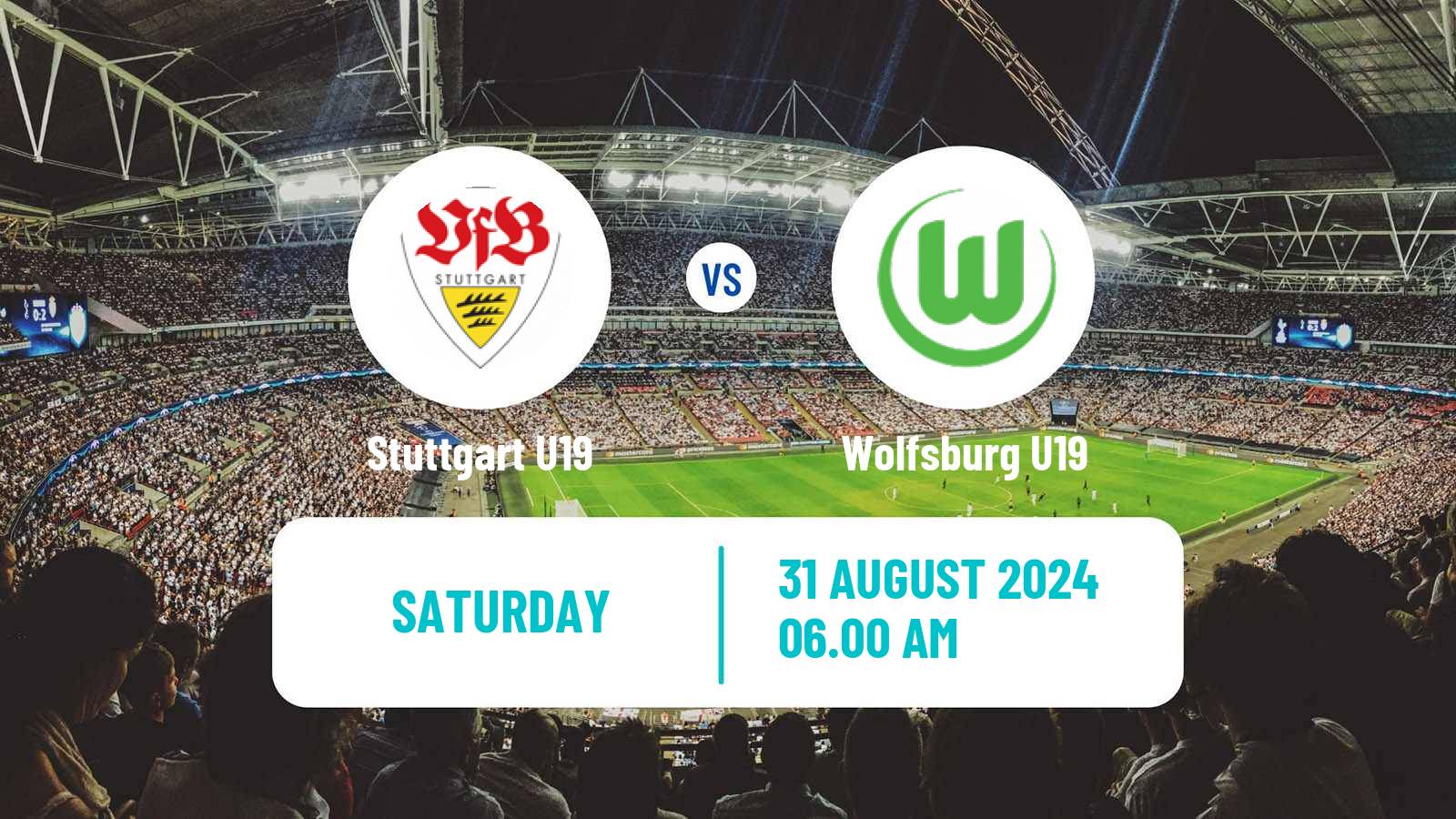 Soccer German DFB Junioren Pokal Stuttgart U19 - Wolfsburg U19