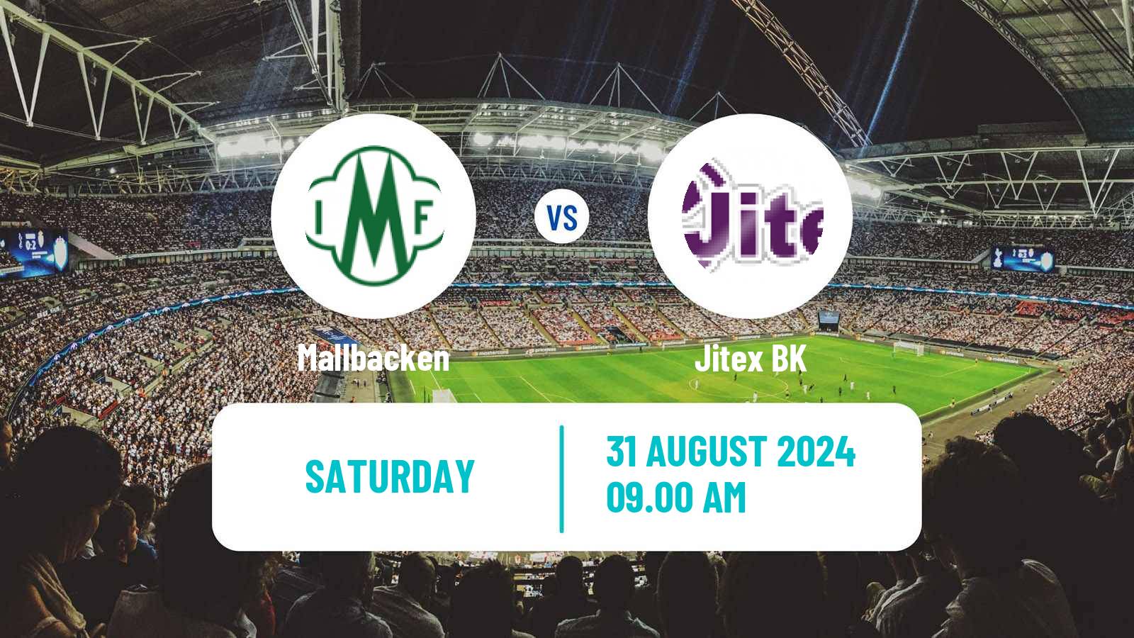 Soccer Swedish Elitettan Women Mallbacken - Jitex