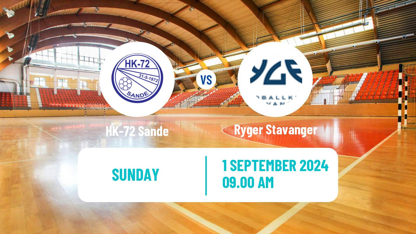 Handball Norwegian 1 Division Handball HK-72 Sande - Ryger Stavanger