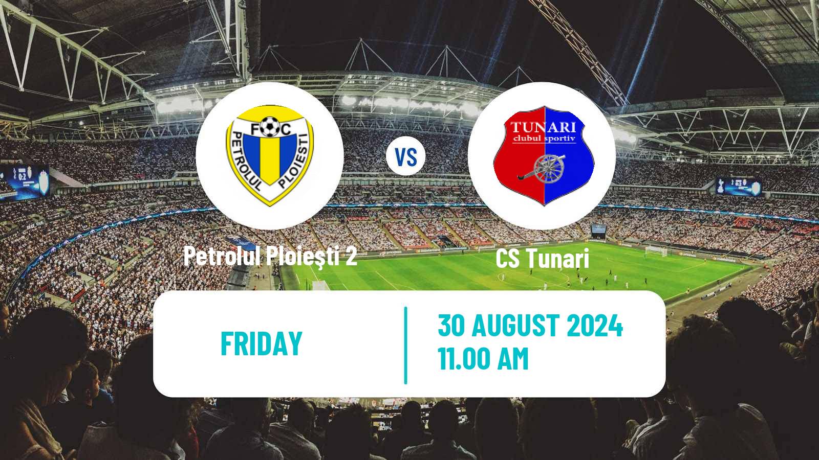 Soccer Romanian Liga 3 - Seria 5 Petrolul Ploieşti 2 - Tunari