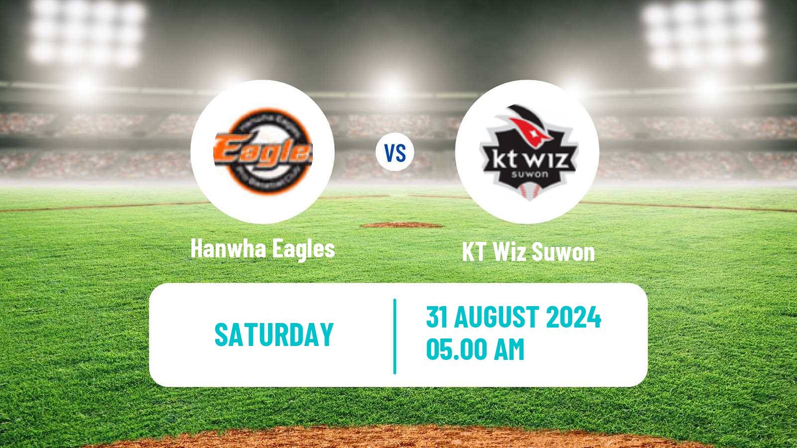 Baseball KBO Hanwha Eagles - KT Wiz Suwon