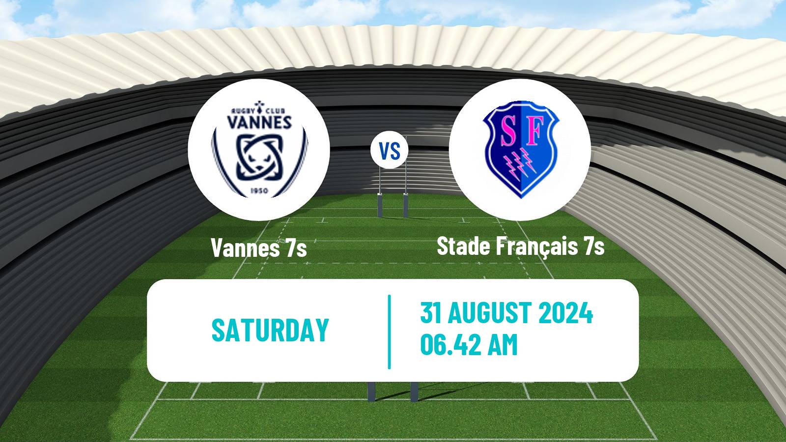 Rugby union French Supersevens 3 Vannes 7s - Stade Français 7s