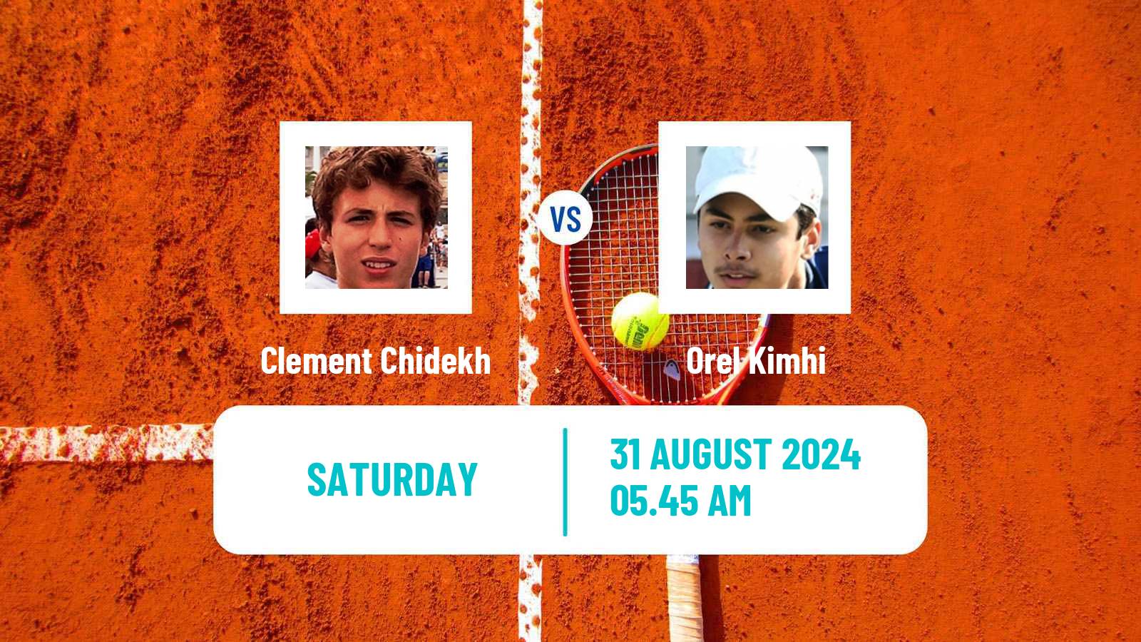 Tennis ITF M15 Budapest Men Clement Chidekh - Orel Kimhi