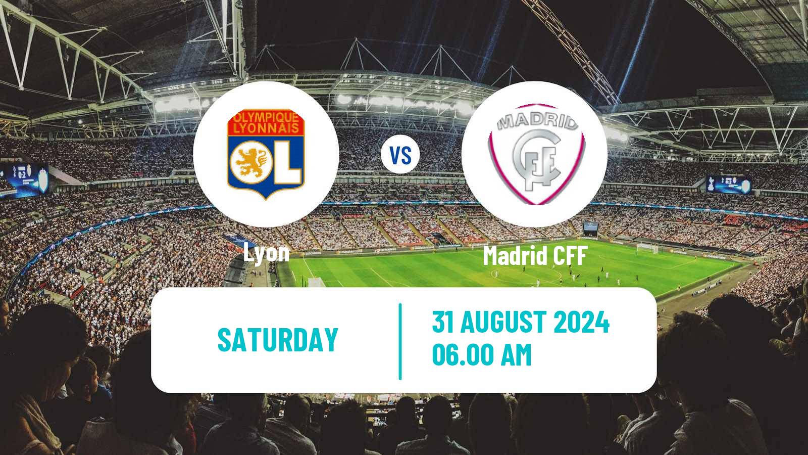 Soccer Club Friendly Women Lyon - Madrid CFF