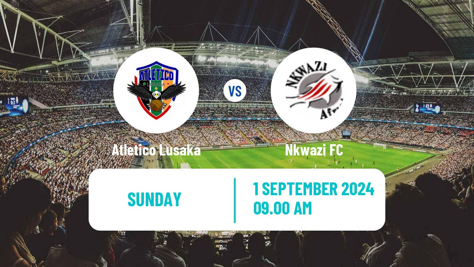 Soccer Zambian Premier League Atletico Lusaka - Nkwazi