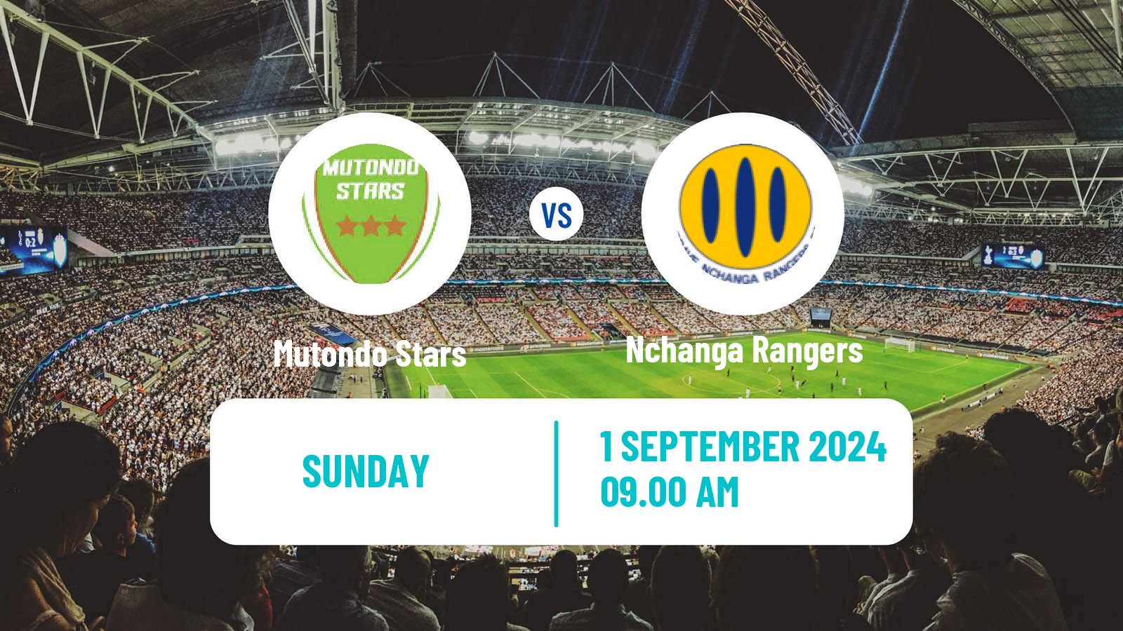 Soccer Zambian Premier League Mutondo Stars - Nchanga Rangers