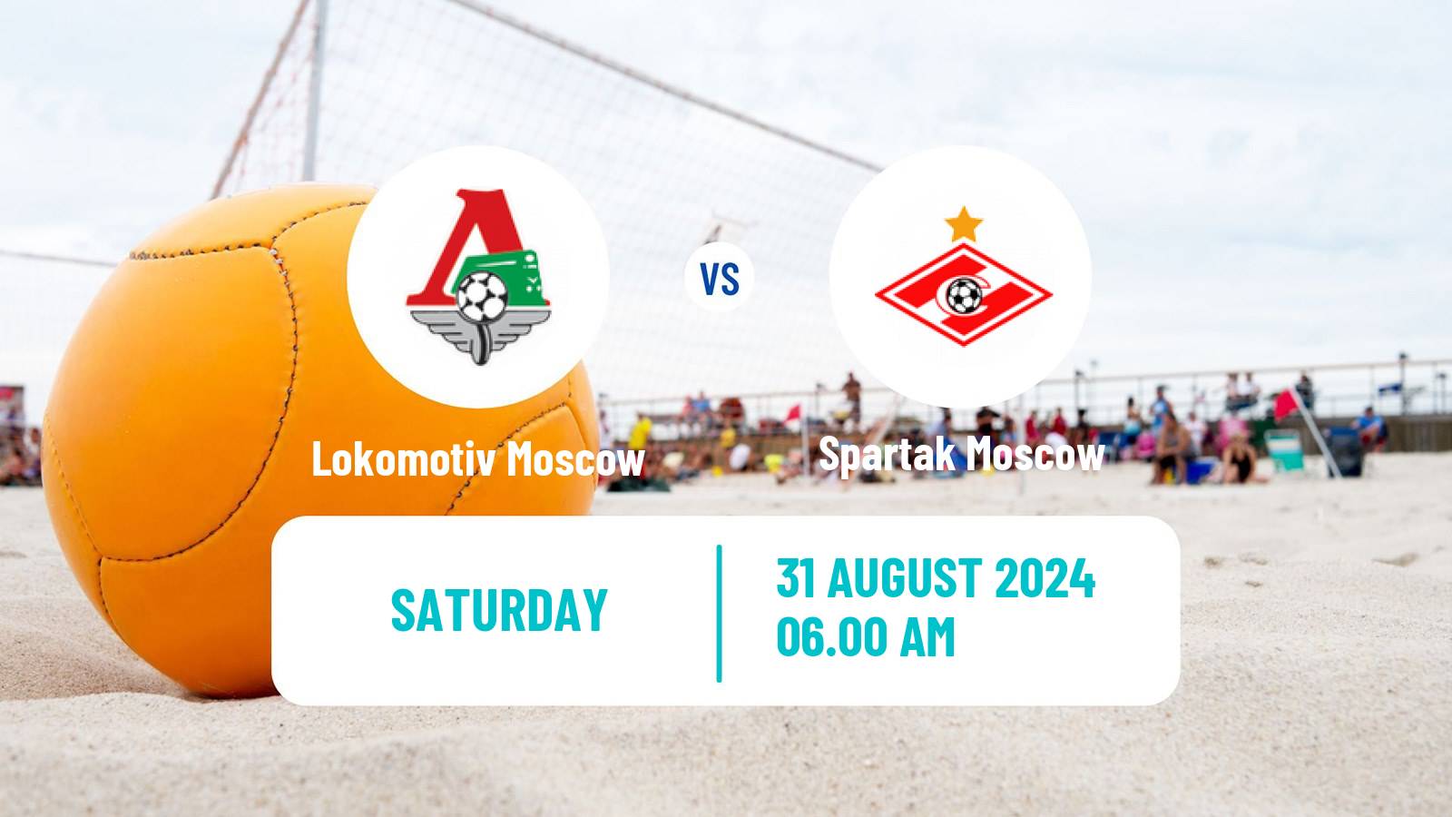 Beach soccer Superliga Lokomotiv Moscow - Spartak Moscow