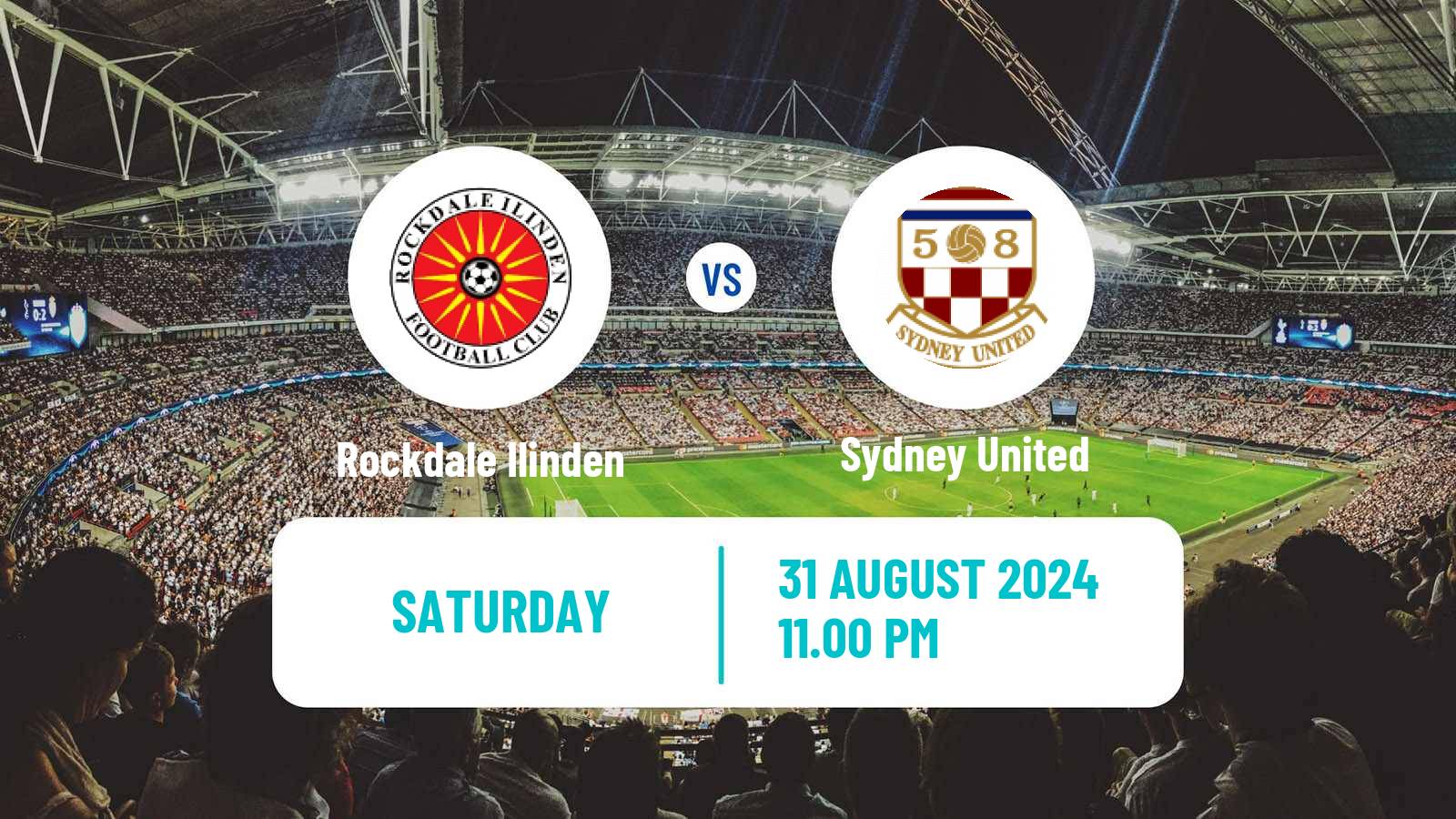 Soccer Australian NPL NSW Rockdale Ilinden - Sydney United