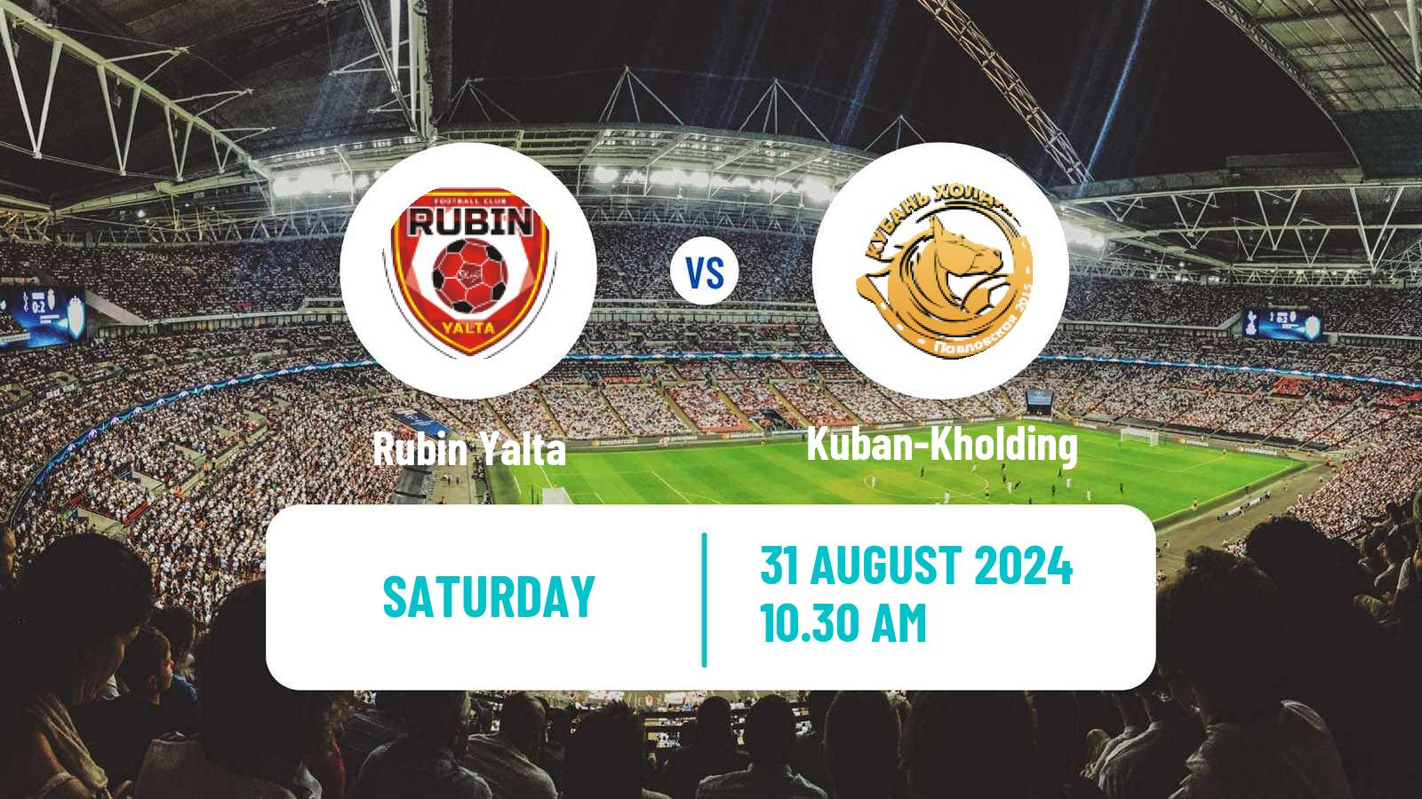 Soccer FNL 2 Division B Group 1 Rubin Yalta - Kuban-Kholding