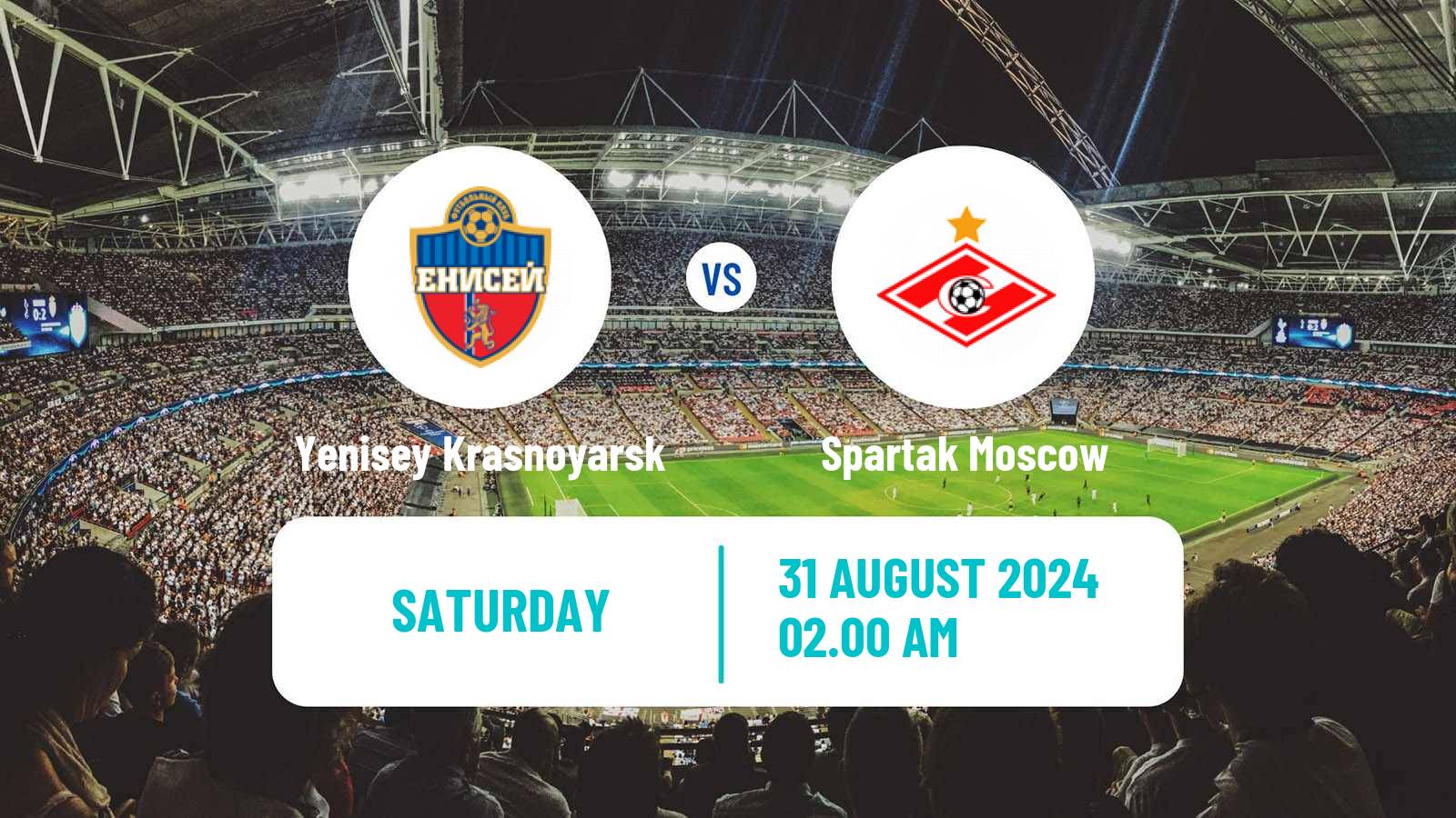 Soccer Russian Supreme Division Women Yenisey Krasnoyarsk - Spartak Moscow