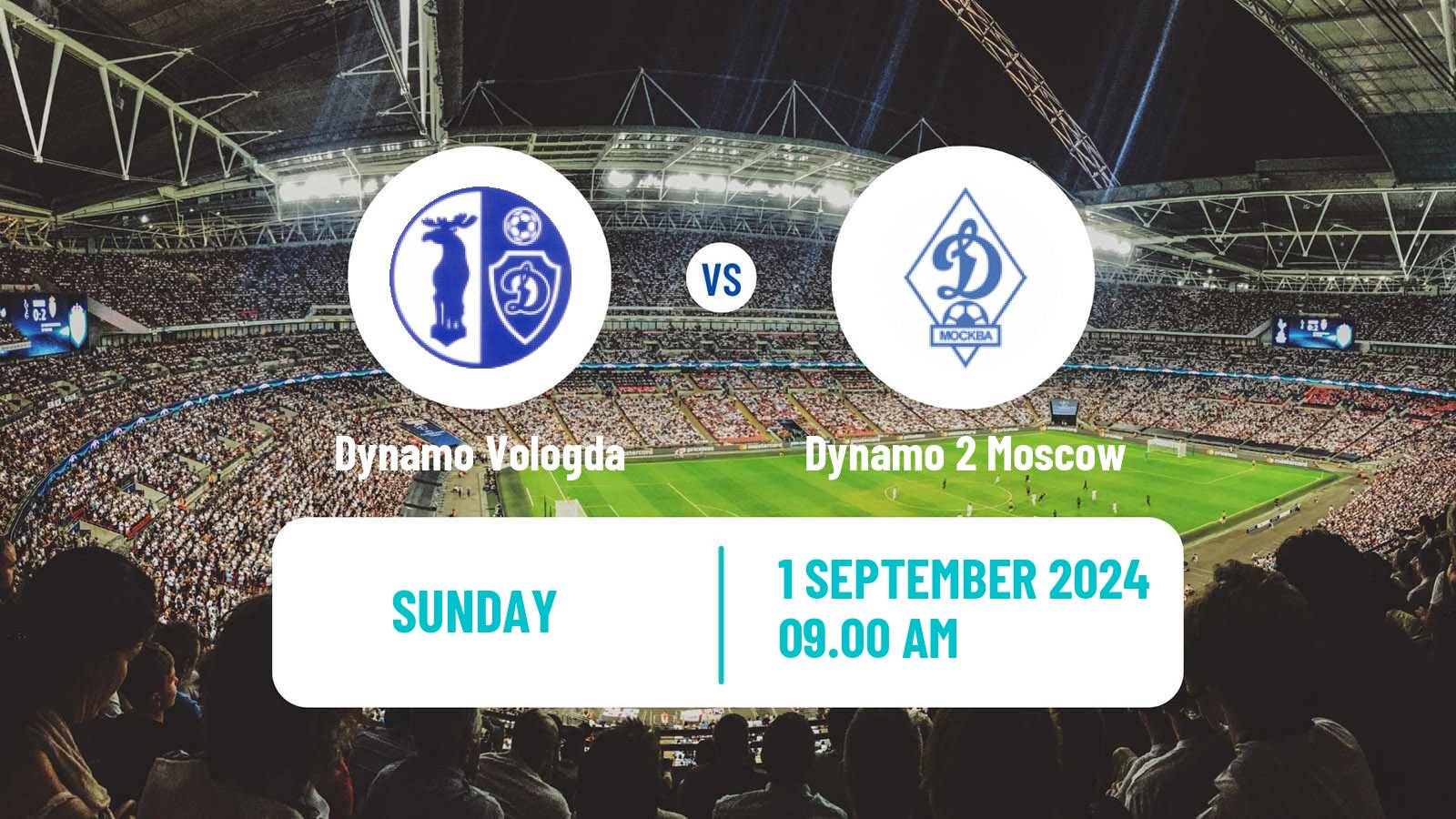 Soccer FNL 2 Division B Group 2 Dynamo Vologda - Dynamo 2 Moscow