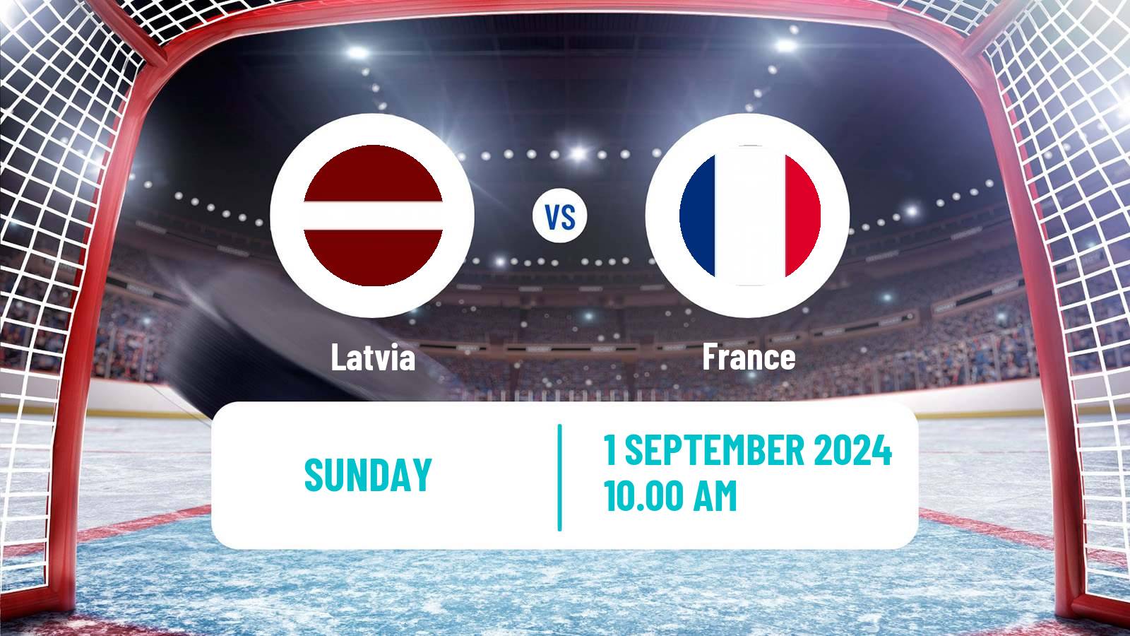 Hockey Winter Olympic Games - Ice Hockey Latvia - France