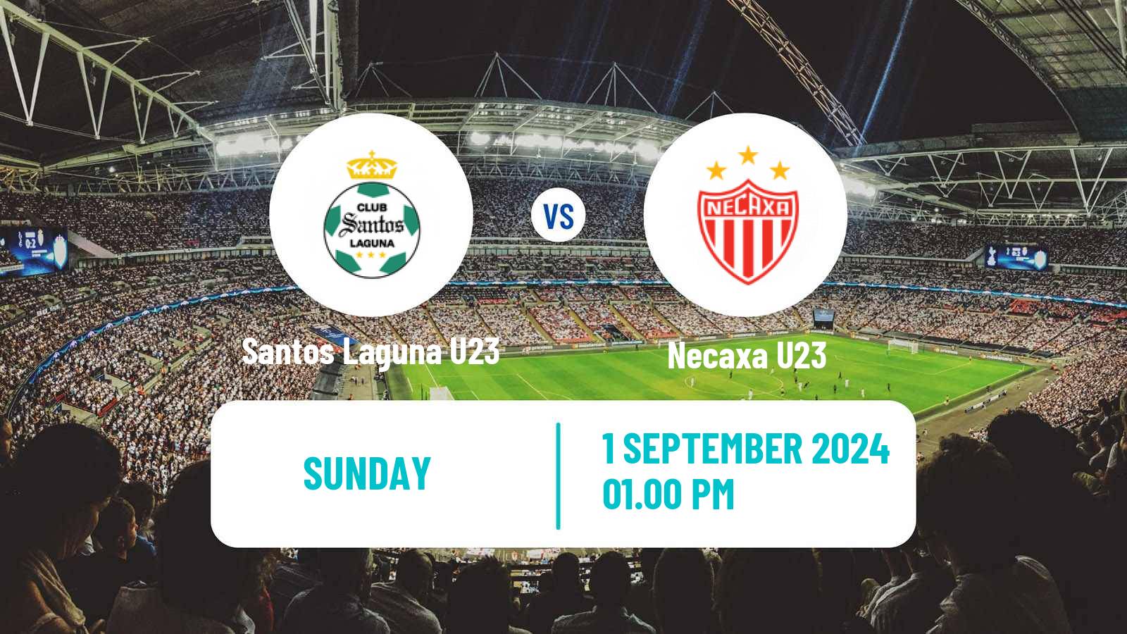 Soccer Mexican Liga MX U23 Santos Laguna U23 - Necaxa U23