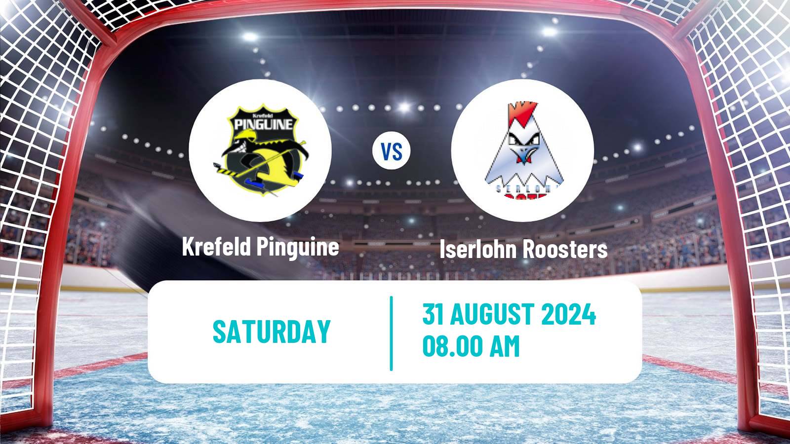 Hockey Club Friendly Ice Hockey Krefeld Pinguine - Iserlohn Roosters