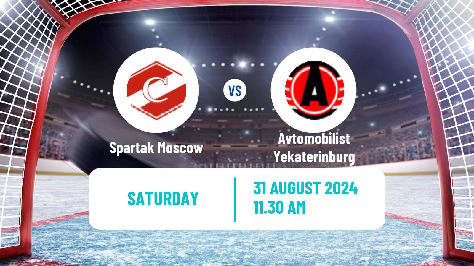 Hockey Club Friendly Ice Hockey Spartak Moscow - Avtomobilist Yekaterinburg