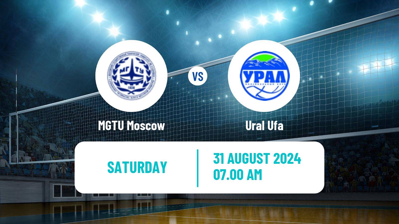 Volleyball Russian Cup Volleyball MGTU Moscow - Ural Ufa