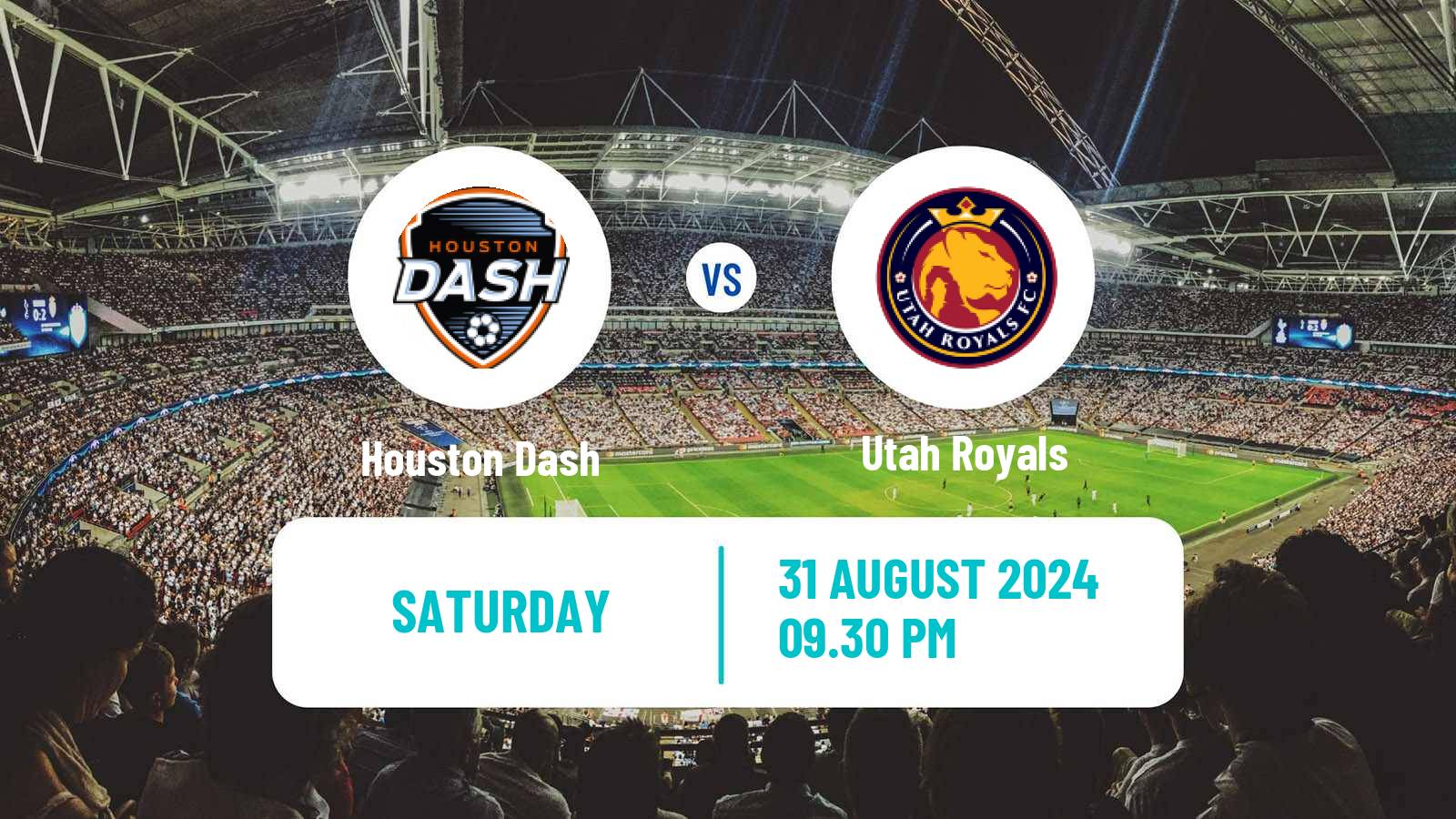 Soccer NWSL Houston Dash - Utah Royals