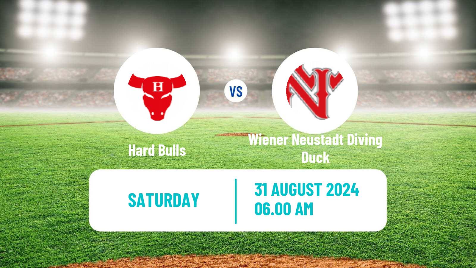 Baseball Austrian Bundesliga Baseball Hard Bulls - Wiener Neustadt Diving Duck