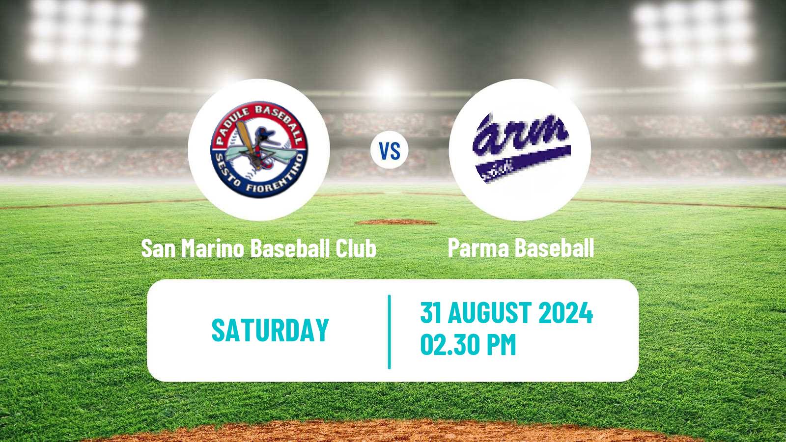 Baseball Italian Serie A1 Baseball San Marino Baseball Club - Parma Baseball