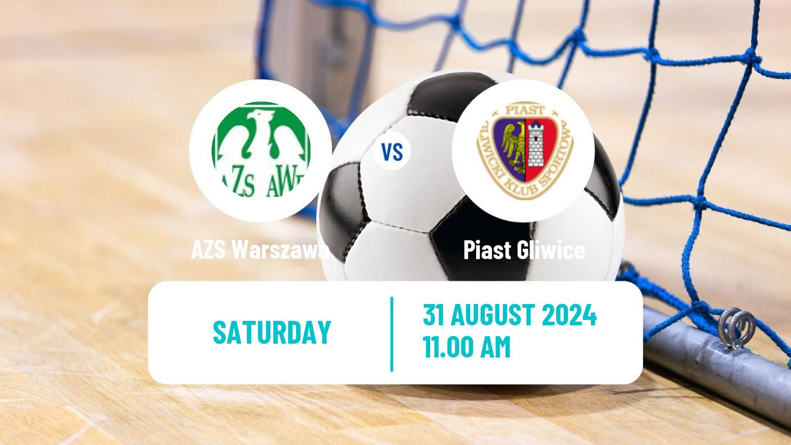 Futsal Polish Ekstraklasa Futsal AZS Warszawa - Piast Gliwice