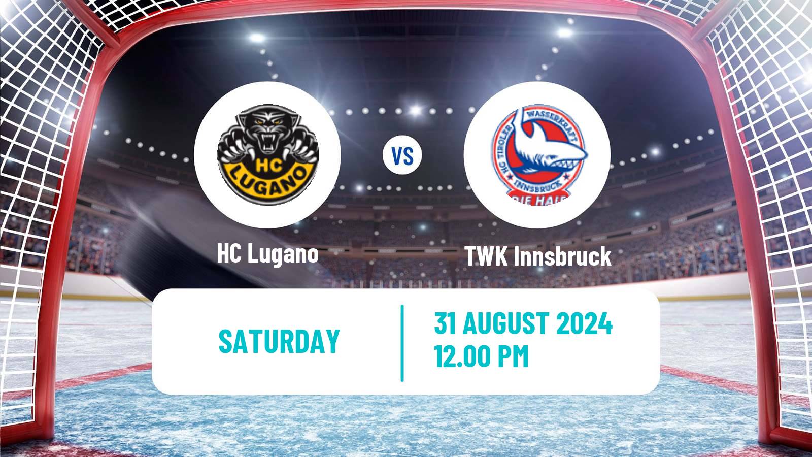 Hockey Club Friendly Ice Hockey Lugano - TWK Innsbruck