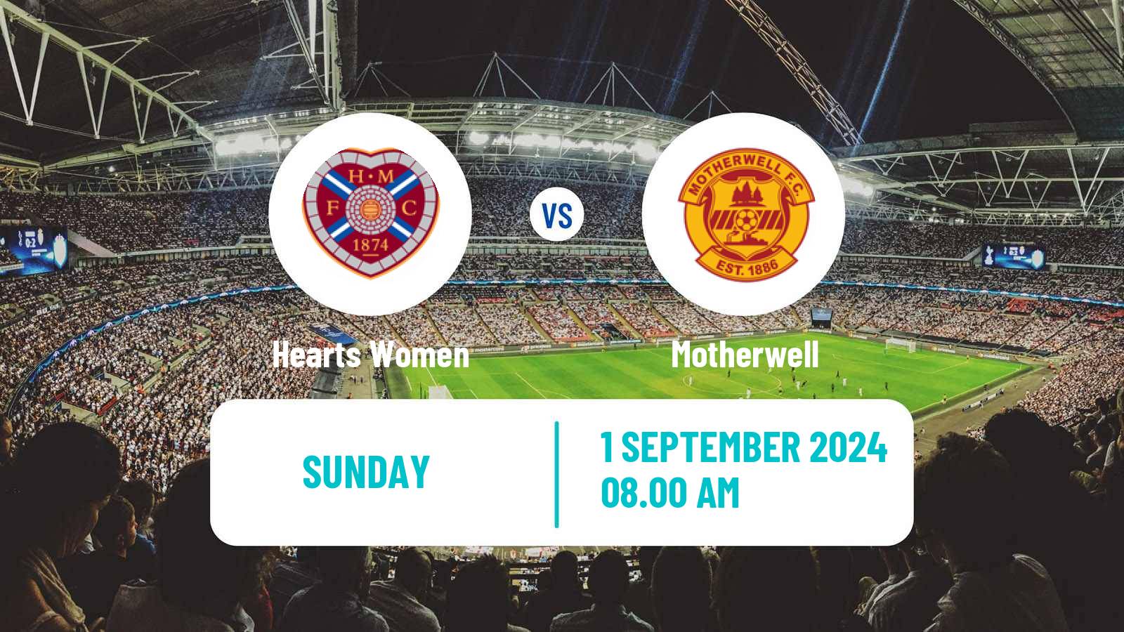 Soccer Scottish SWPL 1 Women Hearts - Motherwell