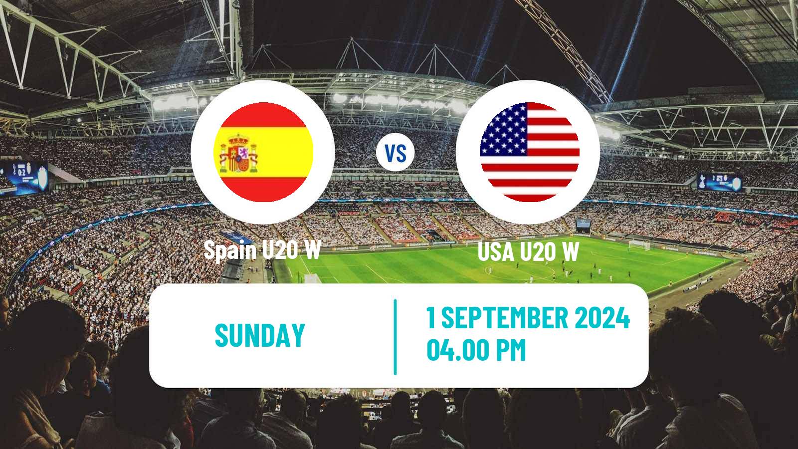 Soccer World Cup U20 Women Spain U20 W - USA U20 W