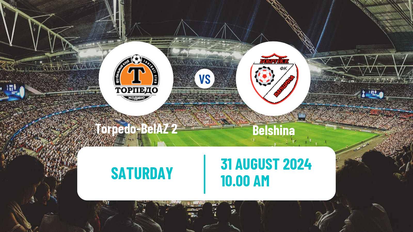 Soccer Belarusian Pershaya Liga Torpedo-BelAZ 2 - Belshina