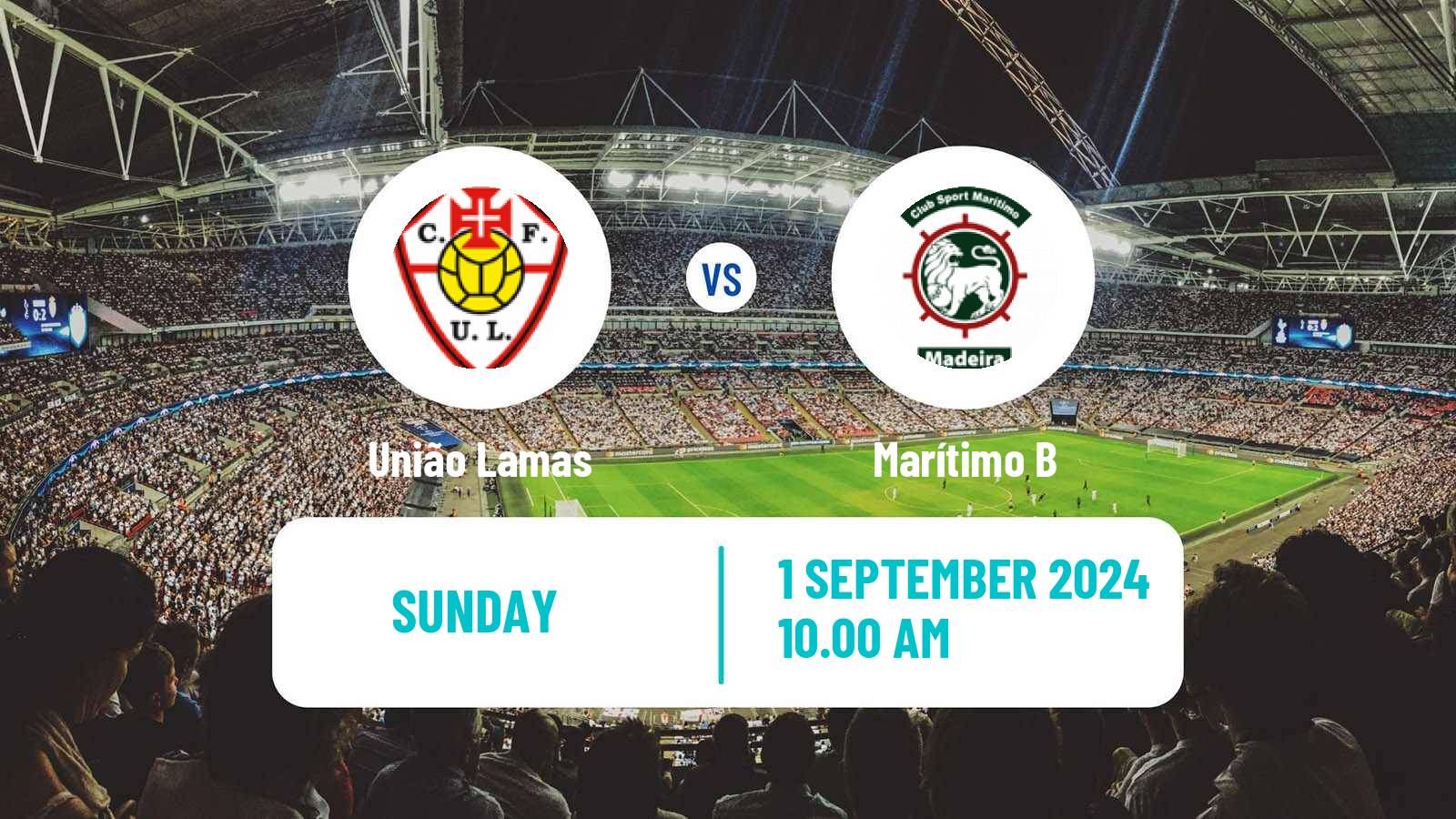 Soccer Campeonato de Portugal União Lamas - Marítimo B