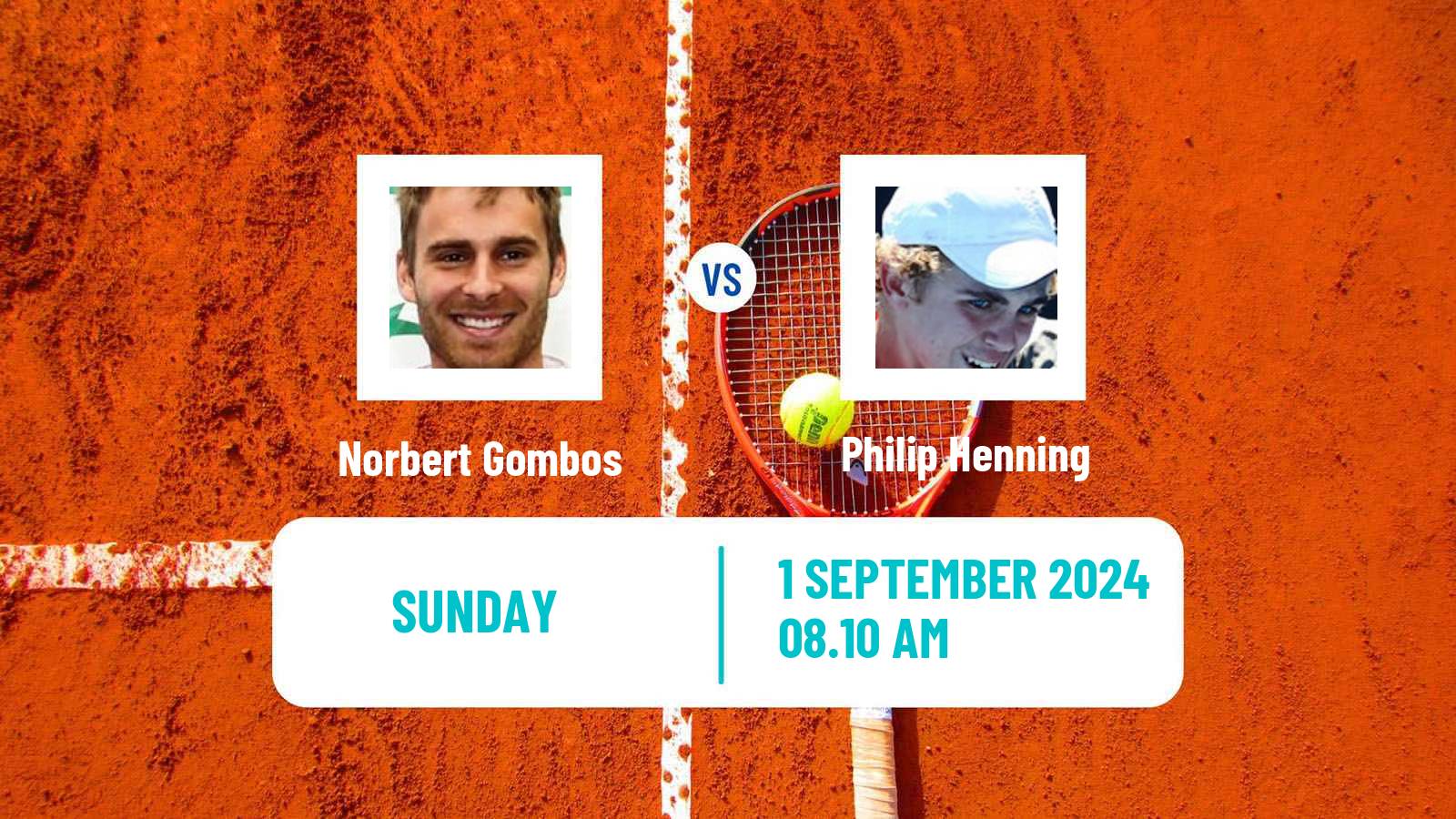 Tennis Shanghai Challenger Men Norbert Gombos - Philip Henning