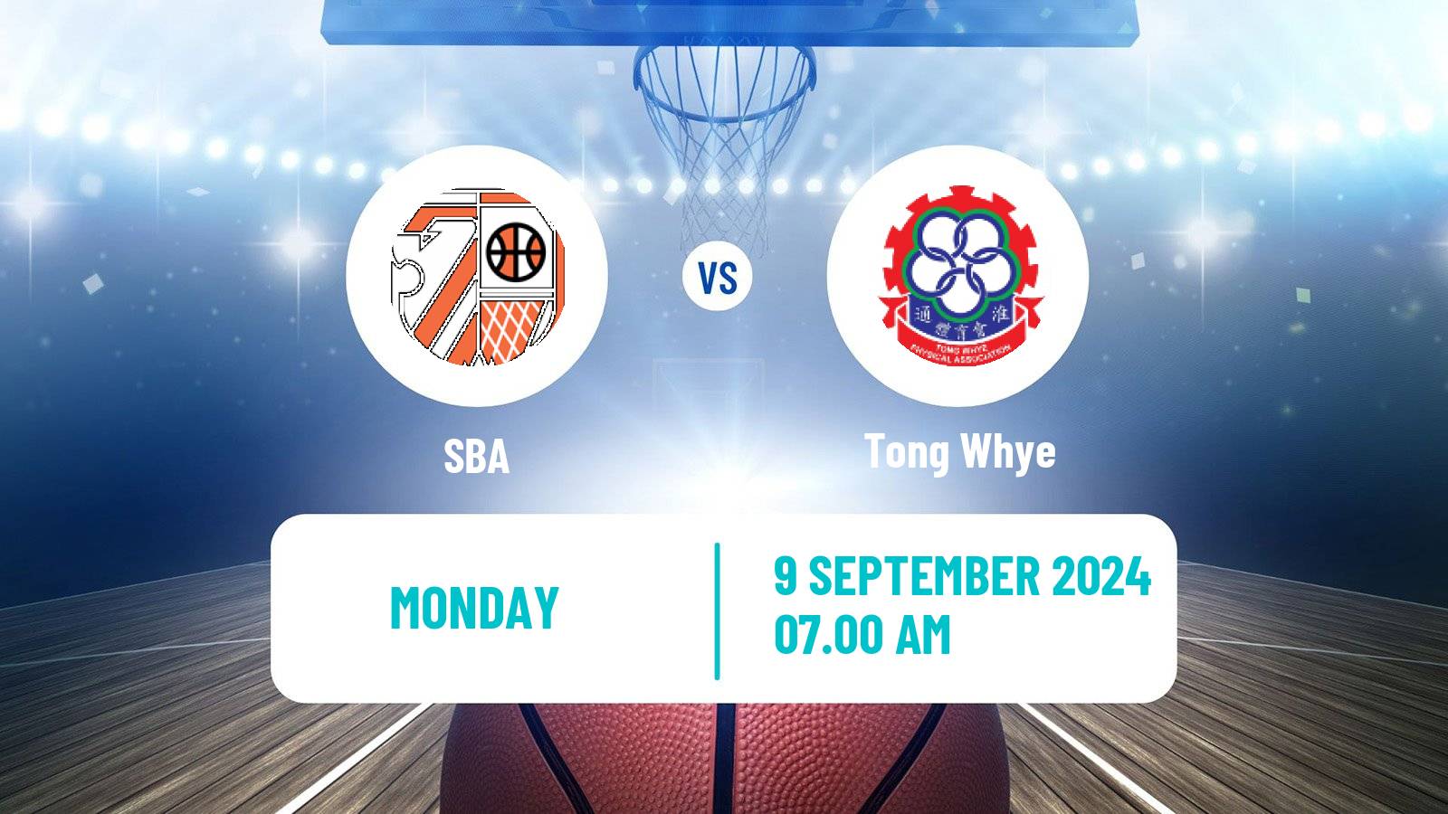 Basketball Singapore NBL SBA - Tong Whye