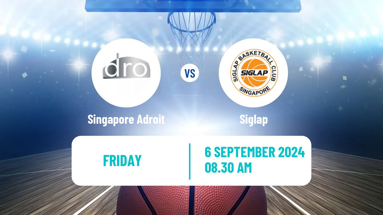 Basketball Singapore NBL Singapore Adroit - Siglap