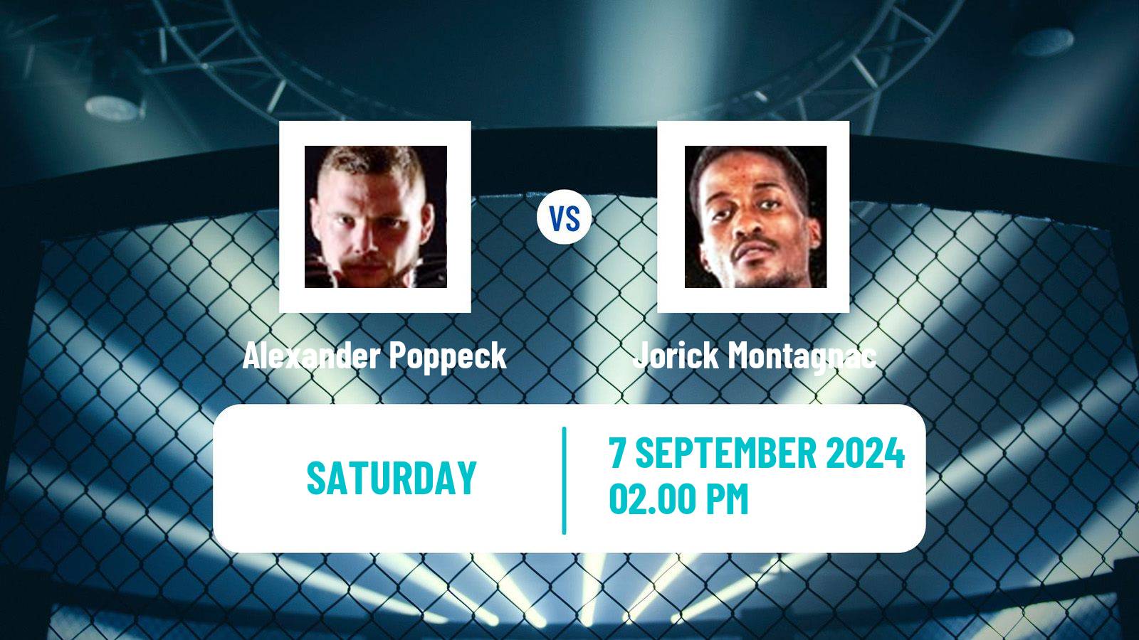 MMA Light Heavyweight Oktagon Men Alexander Poppeck - Jorick Montagnac