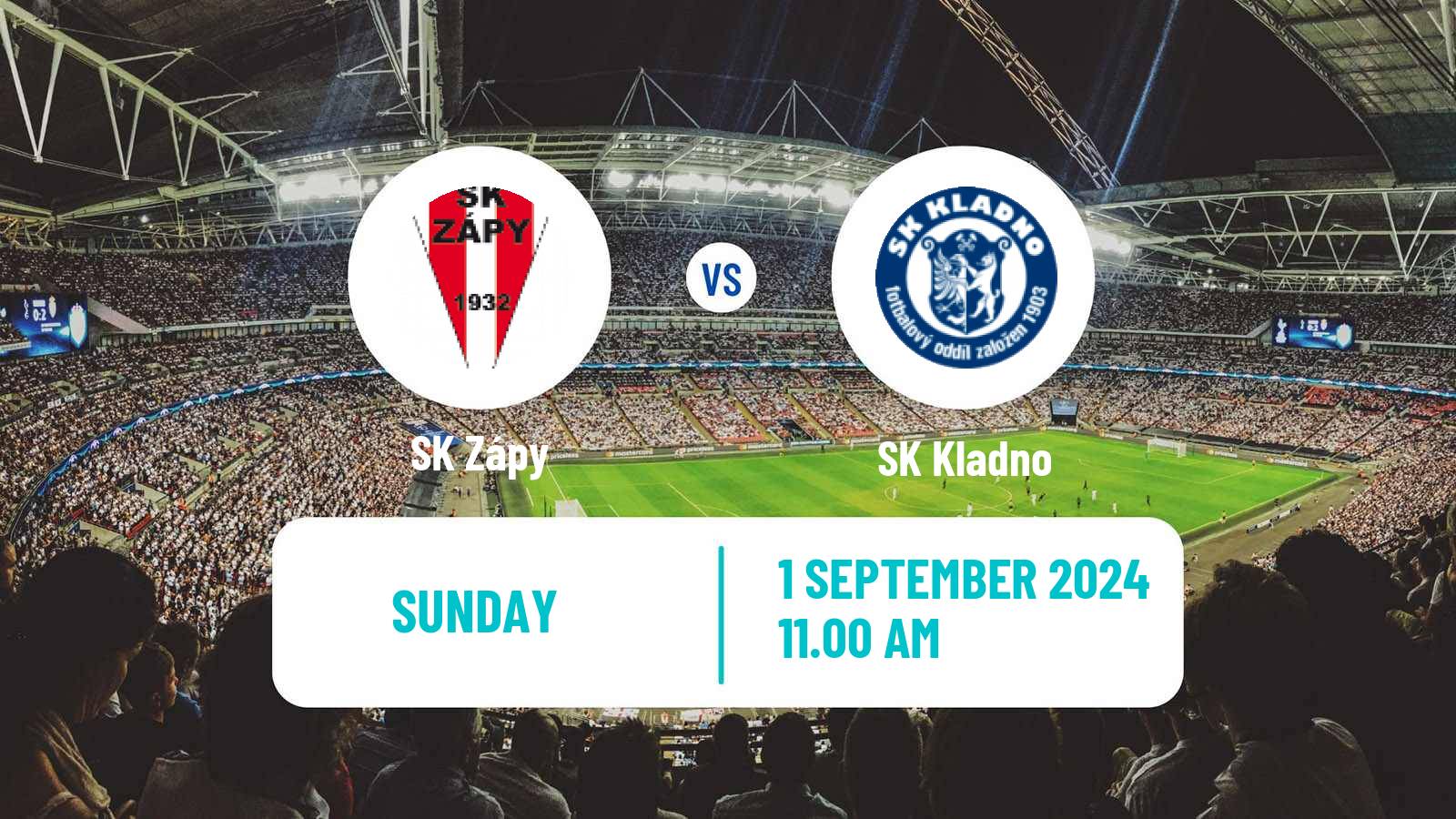 Soccer Czech CFL Group B Zápy - Kladno