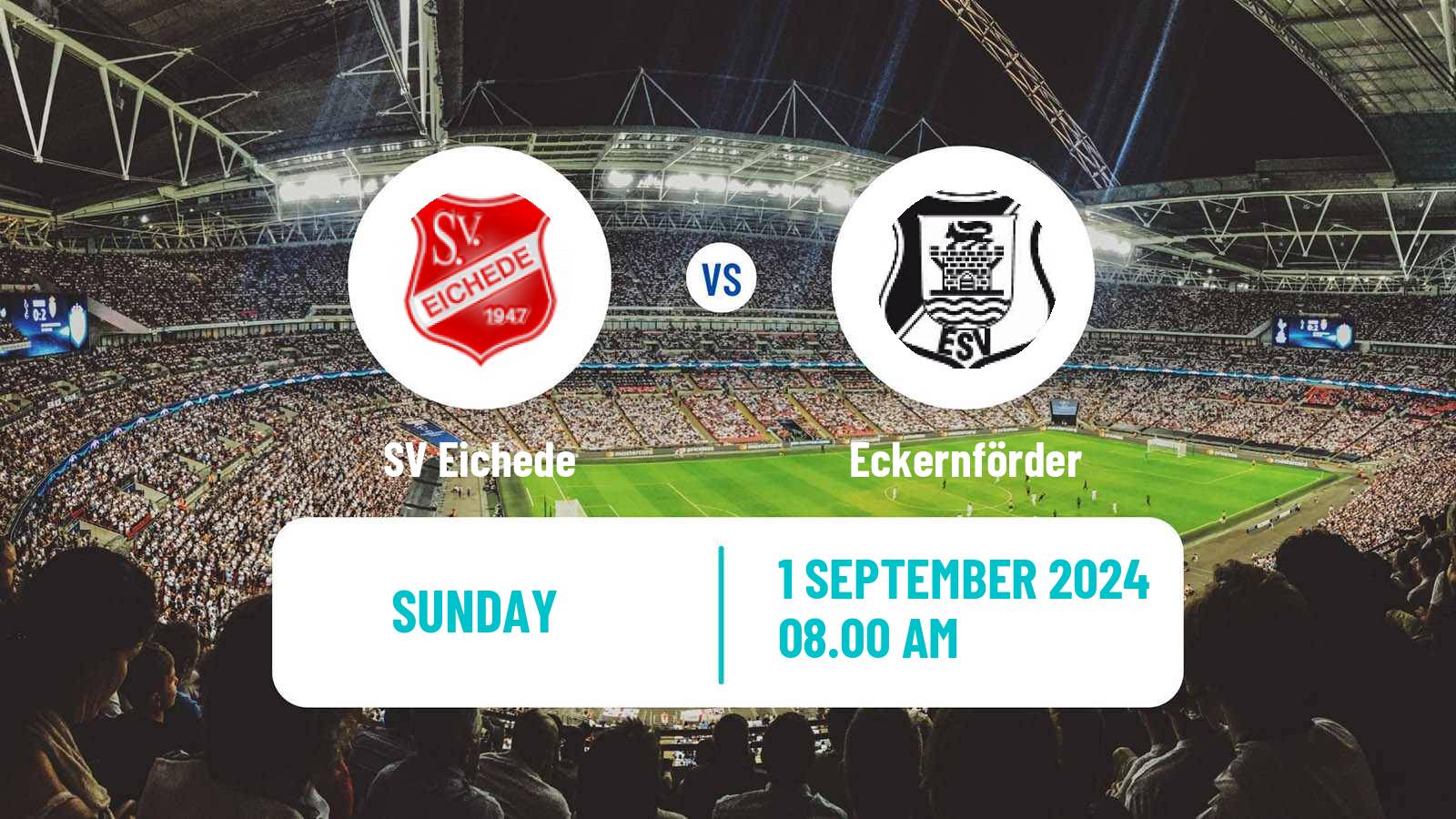 Soccer German Oberliga Schleswig-Holstein Eichede - Eckernförder