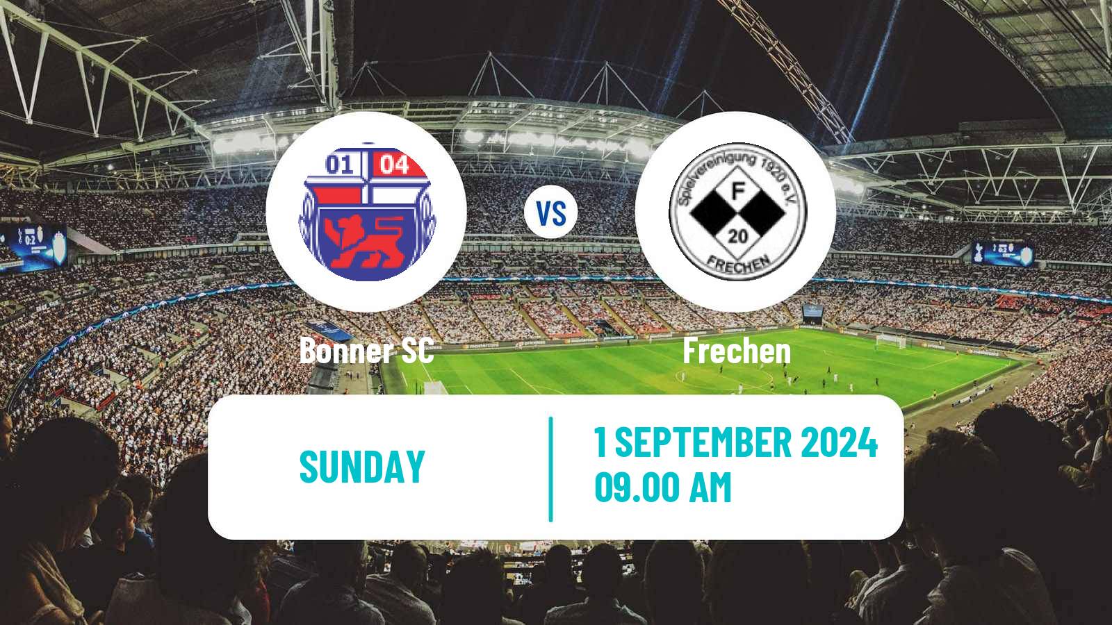 Soccer German Oberliga Mittelrhein Bonner - Frechen