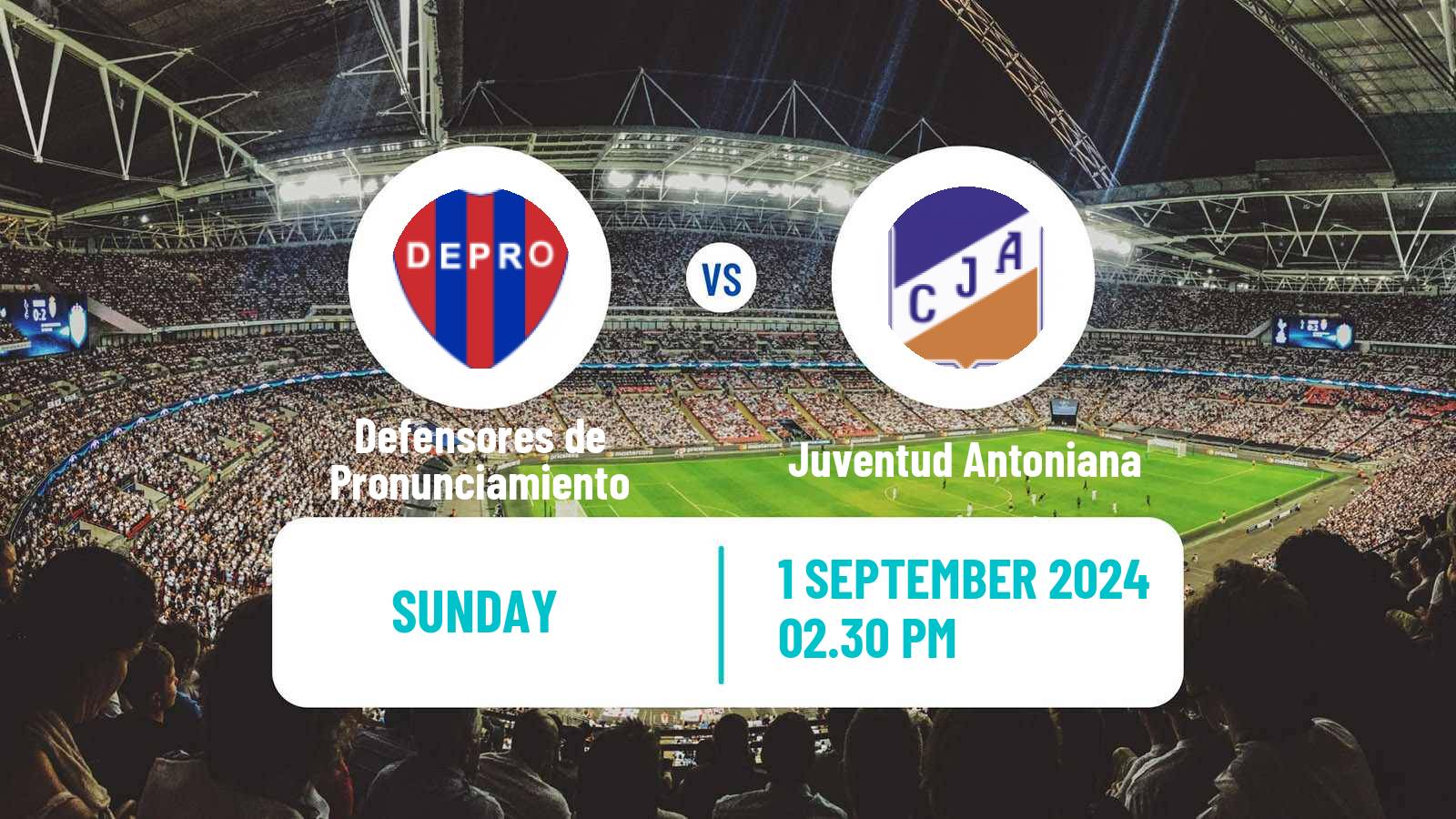 Soccer Argentinian Torneo Federal Defensores de Pronunciamiento - Juventud Antoniana